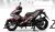 Complete 3M™ Decal Sticker Kit - SCI-FI (Red) for Yamaha Aerox