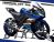 Complete 3M™ Yamaha YZF R15 (2017) Decal Sticker Kit - Shark Blue