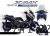 Complete 3M™ Decal Sticker Kit - Sketch (Blue) for Yamaha XMAX CONNECTED ('23-'24)