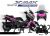 Complete 3M™ Decal Sticker Kit - Sketch (Pink) for Yamaha XMAX CONNECTED ('23-'24)