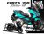 Complete 3M™ Honda Forza 350 Decal Sticker Kit - SKETCH (Turquoise)