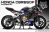 Complete 3M™ Honda CBR650F Decal Sticker Kit - SKF (Black)