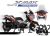 Decal Sticker Kit - SPT RACING (WHITE) for Yamaha XMAX300 Version 2