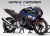 Honda CBR500R (2013-2015) Decal Sticker Kit - TRICOLOUR (Red)