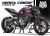 Complete 3M™ Honda CB650F (2017) Decal Sticker Kit - TRICOLOUR RR