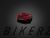 Front Brake Fluid Tank Cap - Red