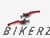 Folding Adjustable Front-Rear Brake Lever (Long) - Red