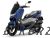 NMAX (2022) Mat Dark Purplish Blue Metallic Plastic Set (1774, MDPBM5)