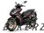 Aerox (2022) Mat Dark Gray Metallic (1579, MDNM6) Plastic Set