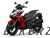 Aerox (2023) Vivid Red Candy (1763, VRCD) Plastic Set