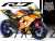 Complete 3M™ Decal Sticker Kit - YOSHI RACING (Yellow) for Yamaha YZF-R7