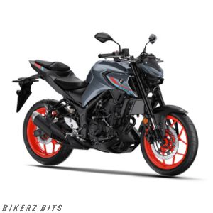 MT-03 (2021) Mat Dark Gray Metallic (1654,MDNM8) Plastic Set