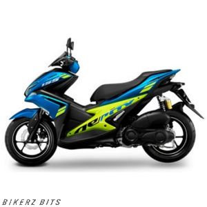 Yamaha Aerox Blue/Lime Plastic Set