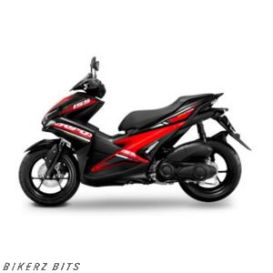 Yamaha Aerox (2019) Black/Red Plastic Set