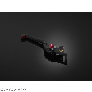 Premium Folding Adjustable Front Brake Lever (Matt Colour) - Red