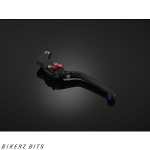 Premium Folding Adjustable Clutch Lever (Matt Colour) - Blue