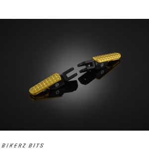 Front Footrests - Light Gold