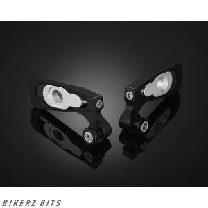 Chain Adjuster Plates with Swing Arm Spools - Silver