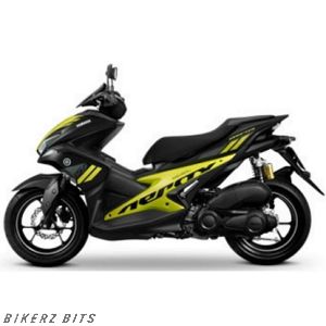 Yamaha Aerox Black/Lime Plastic Set