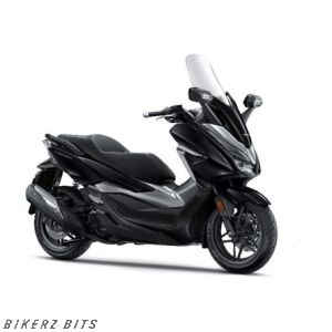 Honda Forza 300 (2018) Black/Silver (NHA35M) Plastic Set